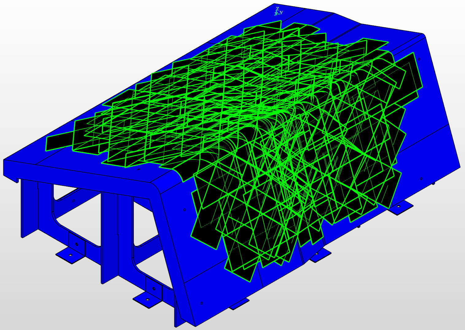 NCC demonstrates the potential to reclaim up to 80% of manufacturing waste up in aerospace with Fiber Patch Placement