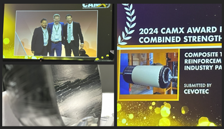 CAMX Award for dome reinforcements, setting sails to Japan, and new (inter)faces!